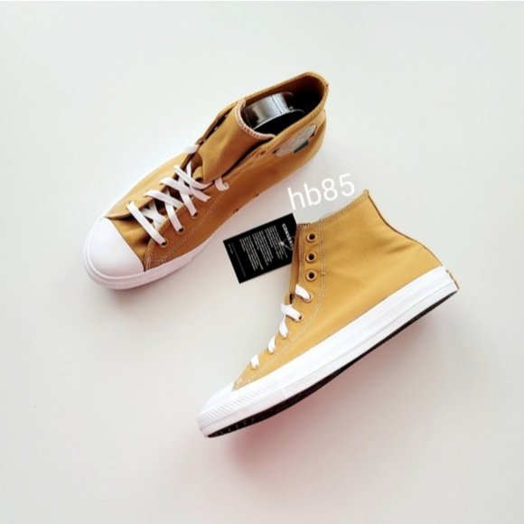 Converse Chuck Taylor All Star Hi Wheat Turbo Green White Women's 5.5 - Picture 2 of 6